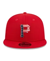 Men's New Era Red Pittsburgh Pirates 2023 Fourth of July 9FIFTY Snapback Adjustable Hat