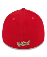 Men's New Era Red Oakland Athletics 2023 Fourth of July 39THIRTY Flex Fit Hat