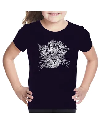 Big Girl's Word Art T-shirt