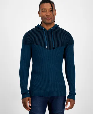 I.n.c. International Concepts Men's Regular-Fit Plaited Hoodie, Created for Macy's