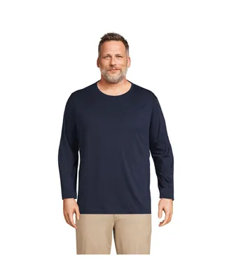 Lands' End Big & Tall Long Sleeve Supima Tee