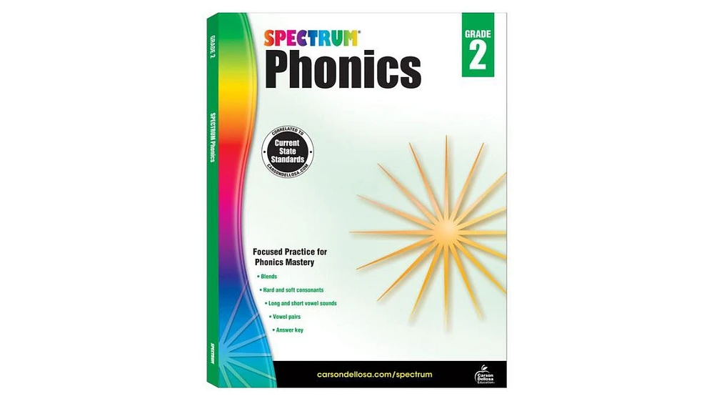 Spectrum Phonics, Grade 2 by Spectrum Compiler