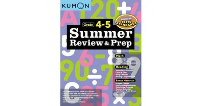 Kumon Summer Review Prep 4-5 by Kumon Publishing