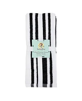 Sloppy Chef Premium Weave Yarn Dyed Kitchen Towels (Pack of 6), 100% Cotton, 16 x 26