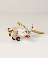 Lenox Holiday Accent Airplane Ornament