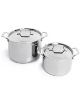 BergHOFF Professional 18/10 Stainless Steel Tri-Ply 13 Piece Cookware Set