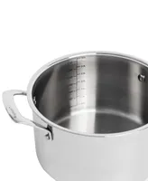 BergHOFF Professional 18/10 Stainless Steel Tri-Ply Quart Stockpot with Lid