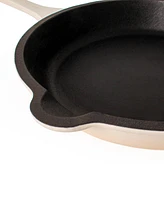 BergHOFF Neo 5pc Cast Iron Oval Dutch Oven Set with 10" Fry Pan, 5qt. & 8qt.