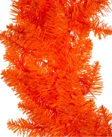 Kurt Adler 24" Unlit Orange Wreath