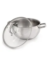 BergHOFF Belly 18/10 Stainless Steel 3 Piece Steamer Set