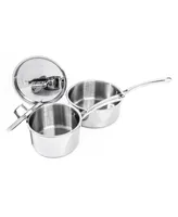 BergHOFF Professional Tri-Ply 18/10 Stainless Steel 5 Piece Starter Cookware Set