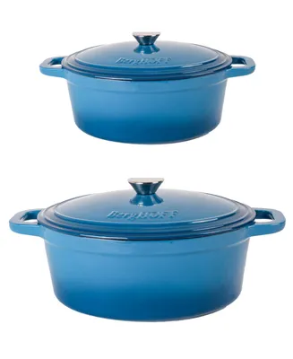 BergHOFF Neo 4pc Cast Iron Cookware Set, 5qt. & 8qt.