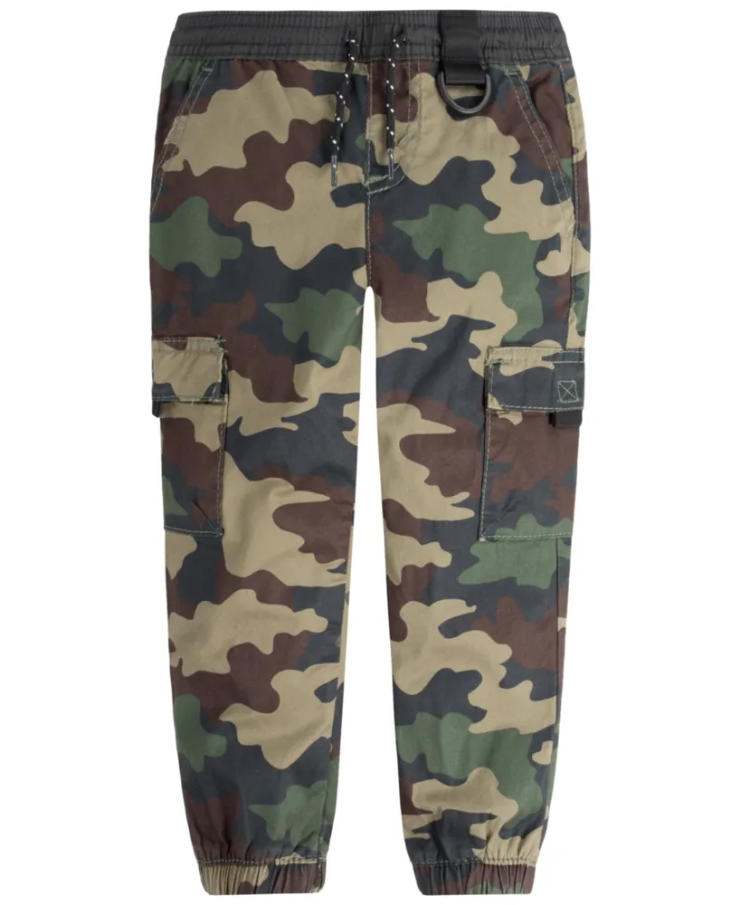 Levi's Toddler Boys Couch to Camp Camo Cargo Jogger Pants
