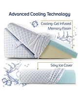 Nestl Adjustable Cooling Cover and Extra Pillow Bed Wedge Pillow