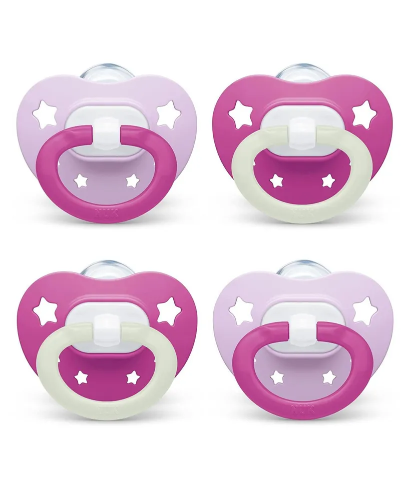 NUK Space Orthodontic Pacifiers, 0-6 Months, 2 Pack 0-6 Month