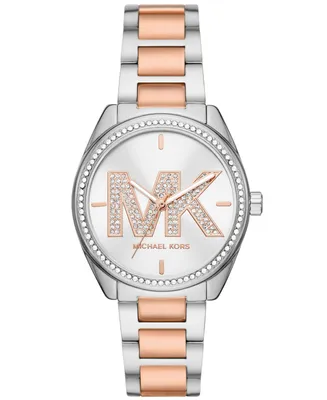 Michael Kors Women's Janelle Three-Hand Two-Tone Stainless Steel Watch 36mm