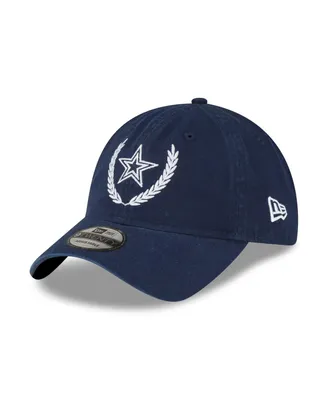 Men's New Era Navy Dallas Cowboys Leaves 9TWENTY Adjustable Hat