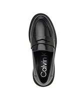 Calvin Klein Women's Grant Slip-On Lug Sole Casual Loafers