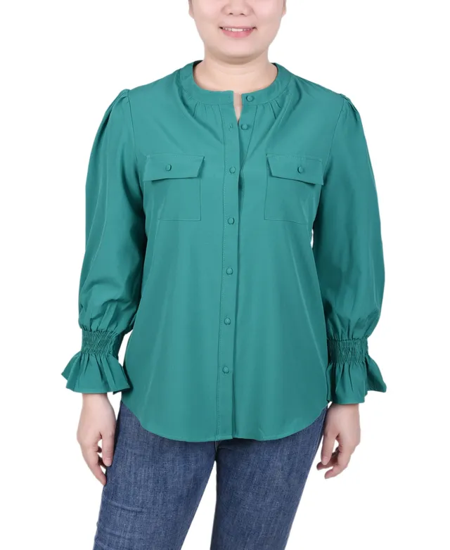 Avenue Plus Longline Blouse