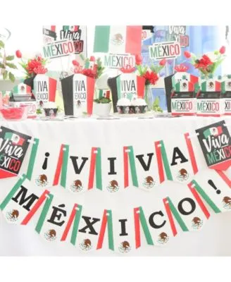 Big Dot Of Happiness Viva Mexico Mexican Independence Day Party Supplies Decorations