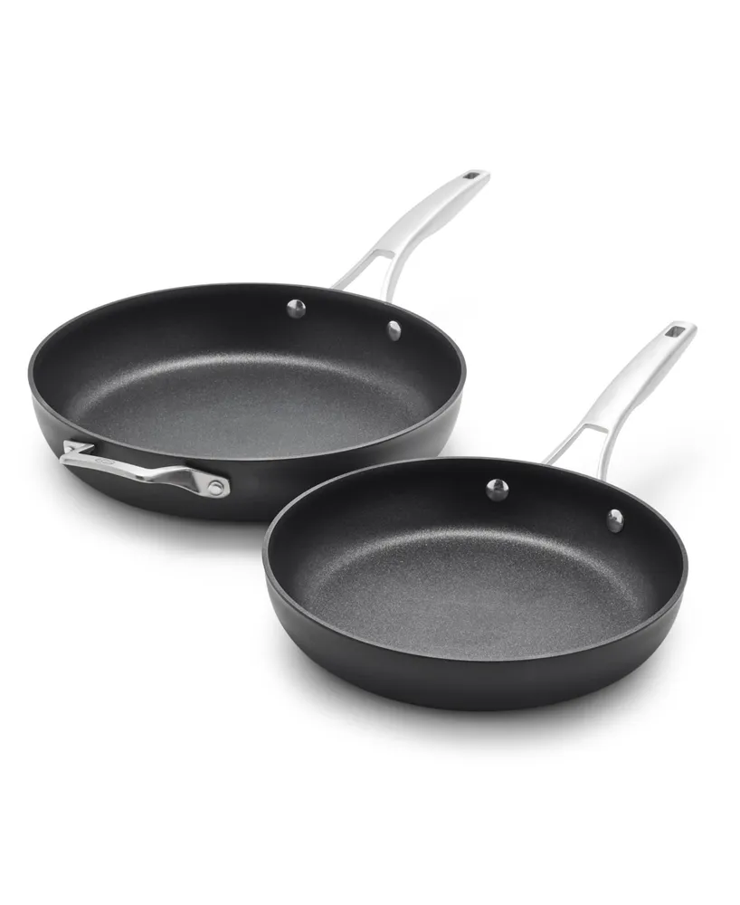 Calphalon Premier Hard-Anodized Nonstick 10" and 12" Frying Pans Set