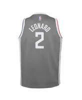 Nike Big Boys and Girls La Clippers 2020/21 Swingman Player Jersey Earned Edition - Kawhi Leonard