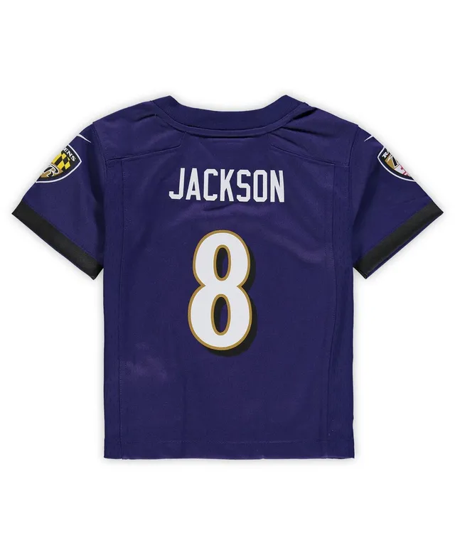 Nike Big Boys and Girls Baltimore Ravens Lamar Jackson Game Jersey - Macy's