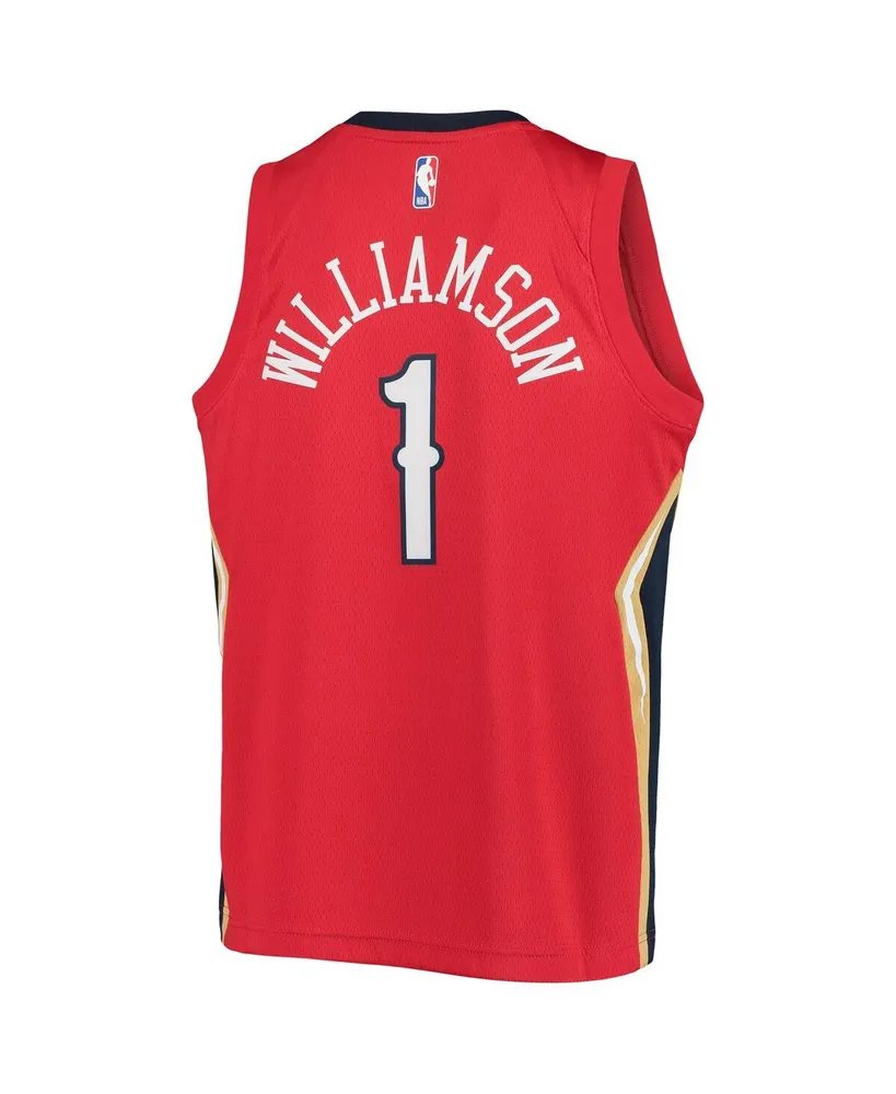 Jordan New Orleans Pelicans Big Boys and Girls Statement Swingman 2 Jersey - Zion Williamson