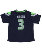 Baby Boys and Girls Seattle Seahawks Nike Russell Wilson College Navy Team Color Game Jersey