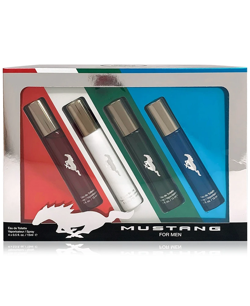 Ford Mustang Men's 4-Pc. Travel Spray Gift Set