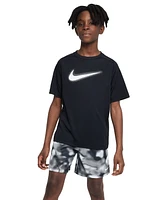 Nike Big Boys Dri-fit Multi+ Logo-Print Training T-Shirt