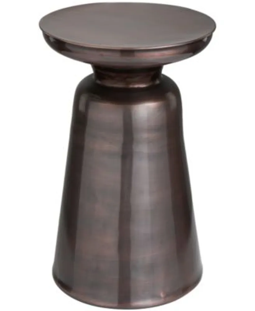 Rosemary Lane Metal Bell Shaped Base Accent Table Collection