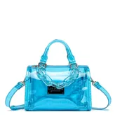 Like Dreams Crystal Mini Clear Hologram Crossbody