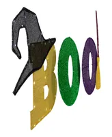 50" Led Lighted 'Boo' Outdoor Halloween Decoration