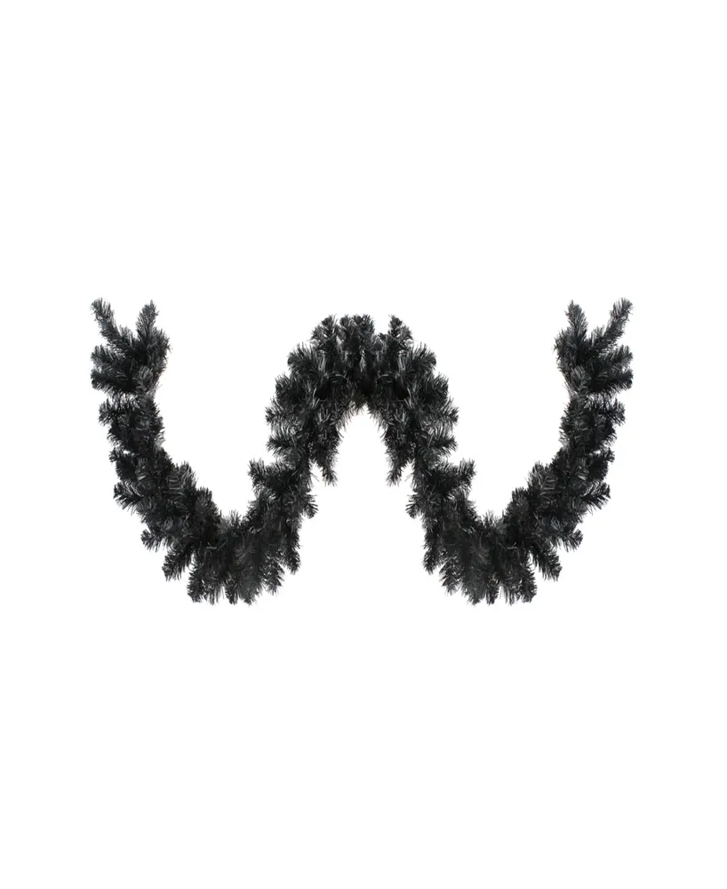 9' x 10" Colorado Spruce Artificial Halloween Garland, Unlit