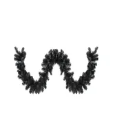 9' x 10" Colorado Spruce Artificial Halloween Garland, Unlit