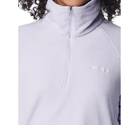 Columbia Women's Glacial Cropped Ii Sportswear Fleece 1/2-Zip Top