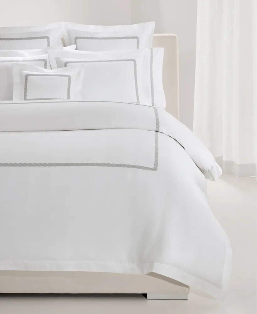 Lauren Ralph Lauren Spencer Cable Embroidery Duvet Cover, Full/Queen