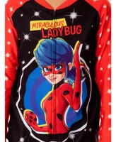 Miraculous Tales of Ladybug Girls Miraculous: & Cat Noir Character Footless Union Suit Pajama