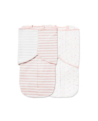 BreathableBaby Cotton Swaddle Trio - 2-Pack