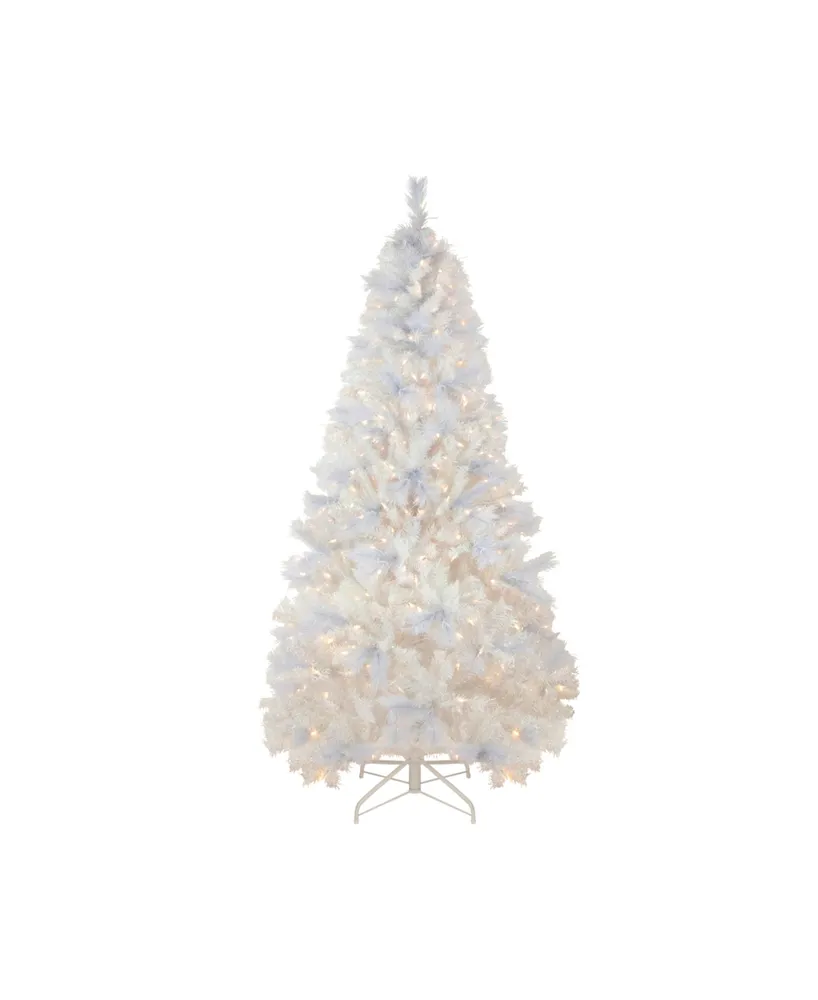 7.5' Pre-Lit Seneca Spruce Artificial Christmas Tree with Dual Function Led Lights