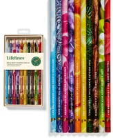 Lifelines Rub & Sniff Scented Colored Pencils - 10 Pack Infused with Essential Oil Blends