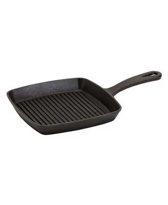 Smith and Clark Cast Iron 8" Square Grill Pan