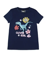 Jurassic Park Girls World Movie Film Clever Flower Sleep Pajama Set