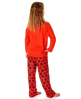 Miraculous Tales Of Ladybug Girls Miraculous: & Cat Noir The Power Luck Sleep Pajama Set