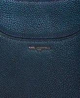 Karl Lagerfeld Paris Milou Small Leather Crossbody