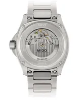 Mido Men's Swiss Automatic Multifort Stainless Steel Bracelet Watch 41mm