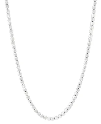 Giani Bernini Cube Link 16" Chain Necklace, Created for Macy's