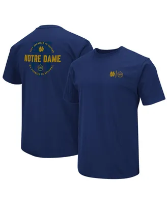 Men's Colosseum Navy Notre Dame Fighting Irish Oht Military-Inspired Appreciation T-shirt