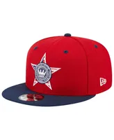 Men's New Era Red Charlotte Fc Americana 9FIFTY Snapback Hat